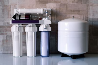 Operational Water Softener System